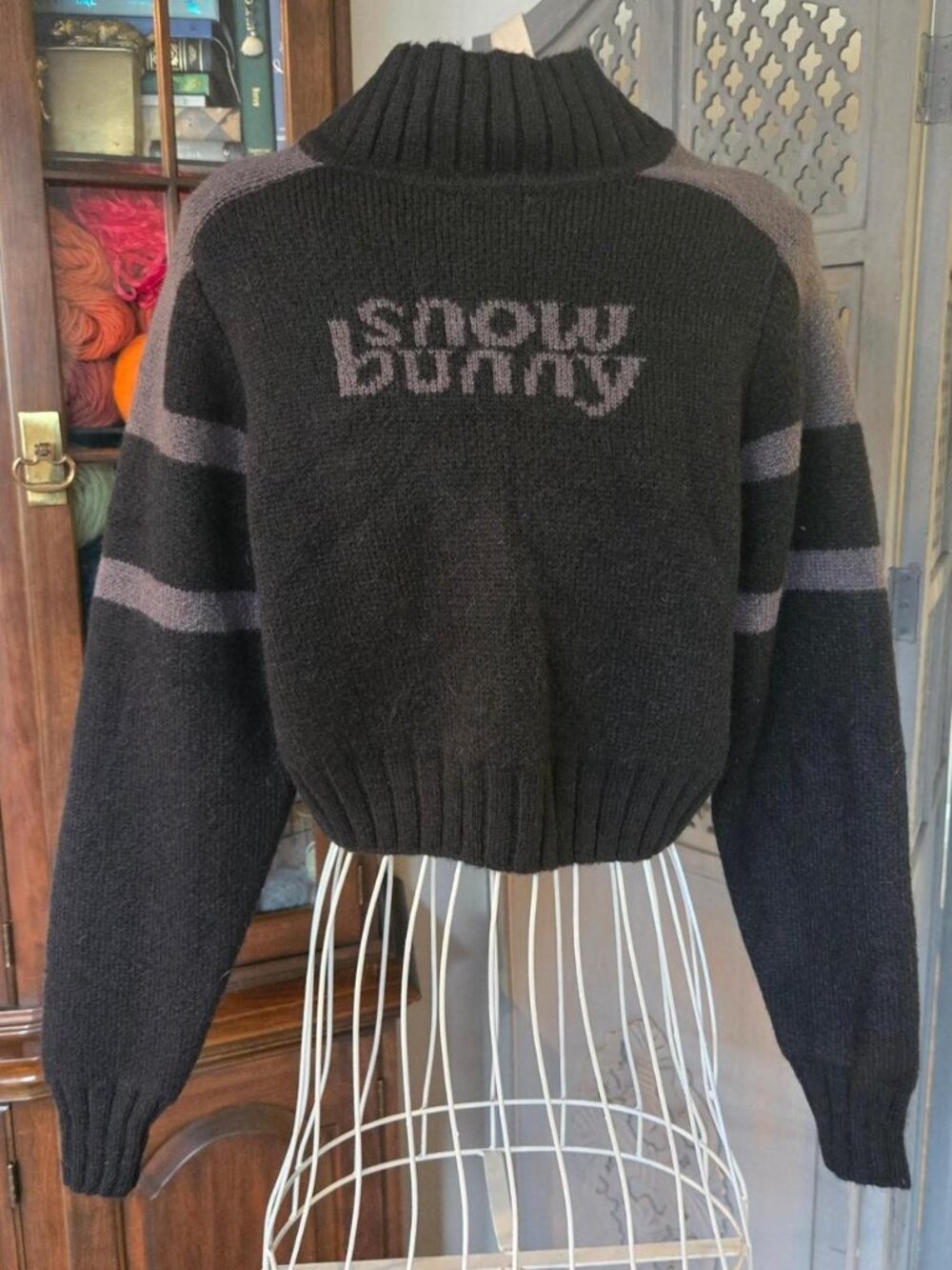 NWT BO&Tee Snow Bunny Sweater
